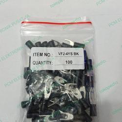 1712 skun schoon sepatu kabel y v vf2-4ys bk 2-4 4mm 4 mm hitam black