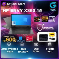 HP ENVY X360 15 TOUCH RYZEN 5 5625 16GB 512SSD W11 15.6" FHD IPS - NON BUNDLING, 16/512