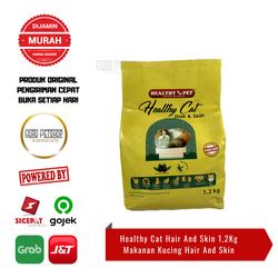 Healthy Cat Hair and Skin 1.2kg Freshpack Makanan Kucing