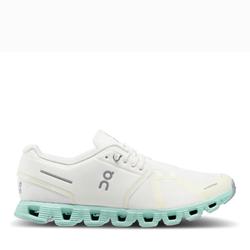 ON RUNNING MEN'S SHOES - ON RUNNING CLOUD 5 - UNDYED WHITE/CREEK - 9.5