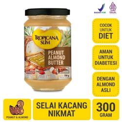 Tropicana slim selai peanut almond butter 300 gr selai kacang almond