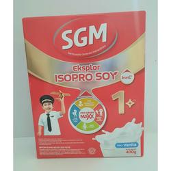 Susu SGM SOYA 1Plus rasa vanila/ madu 400 gram - Vanila