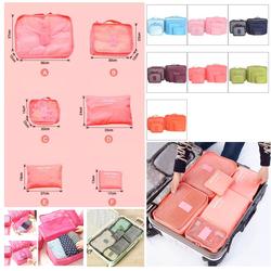Travel Bag 6in1 Set Luggage Storage Organizer Penyimpanan Serbaguna - Random