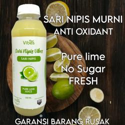 SARI JERUK NIPIS / LIME JUICE / JENIPER 500 ML TANPA GULA