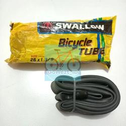 Ban Dalam Sepeda Ukuran 26 x 1 3/8 Swallow Jengki CTB Pentil Motor AV