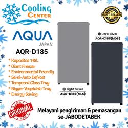 AQUA KULKAS 1 PINTU AQR D185 / AQR D185 MLS /MDS - MDS