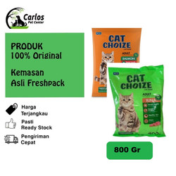 Makanan Kucing Murah - Cat Choize Adult All Varian 800gr - Promo Price - Salmon