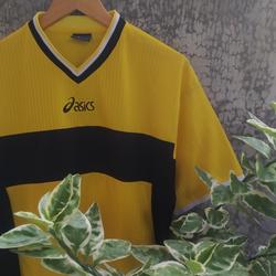 Jersey Bola Template ASICS TIGER Retro Football Fashionista Blokecore