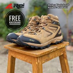 Sepatu Gunung Rei Outdoor Trecking Original Sepatu Hiking Arei - 40