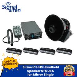 PAKET INSTALASI IC Whelen HHS Handheld + STS USA + Strobo Ion Mirror