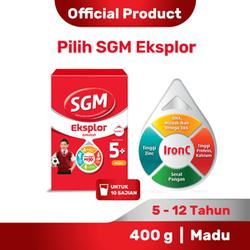 SGM Eksplor Sekolah 5+ Susu Pertumbuhan Madu 400 g
