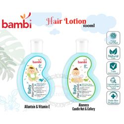 Bambi Baby Hair Lotion Minyak Rambut Untuk Menebalkan Rambut Bayi