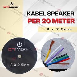 Kabel Speaker Crimson 8X2.5 / 8 X 2.5 20 Meter SERABUT BESAR