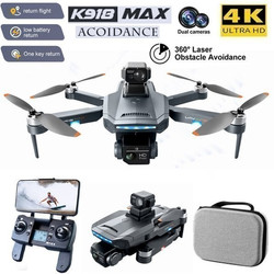 Drone K918 Max GPS 6K Dual Camera 360 Obstacle Avoidance - 2 Baterai