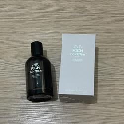 zara rich leather perfume