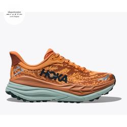Hoka Stinson 7 Mens Trail Running Shoes - Amber Haze / Amber Brown - US 11