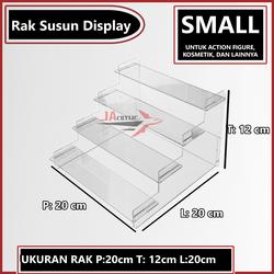 DISPLAY ACTION FIGURE AKRILIK / RAK SUSUN SERBAGUNA / RAK KOSMETIK