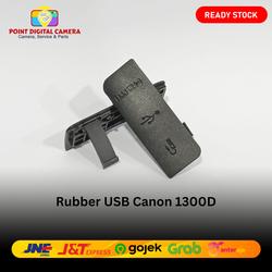 Rubber karet tutup usb hdmi mic canon 1300D 1500D Rebel T6 Kiss X80