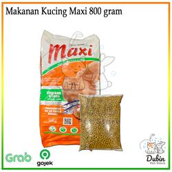 MAXI Chicken & Tuna Cat Food repack 1kg - Makanan kucing 1 kg - 800gram