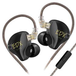 KZ EDX Lite In Ear Earphone Wired HIFI Stereo Bass Music IEM with Mic