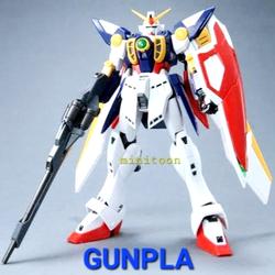 GUNPLA WING WARRIOR  XXXG-01W Action Figure Robot Rakit Model Kit