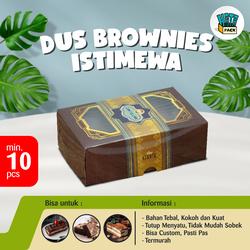 Dus Brownies Gretel Lux / Dus Kue Brownies Ukuran 15 x 10 x 5 cm