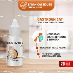 GASTROEN CAT Obat Anti Diare Mencret Kucing Sakit Muntah Kitten