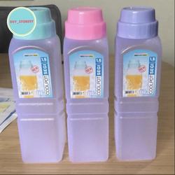 Botol coolpot persegi 1,5 liter lemony /waterjug/ botol minum kulkas