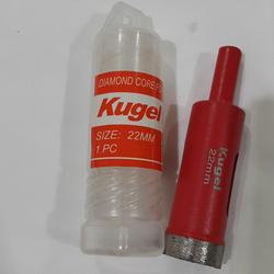 KUGEL DIAMOND CORE FOR GRANITE 22 MM, MATA BOR GRANIT, MARMER, KERAMIK