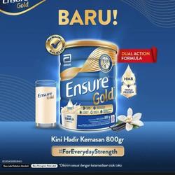 susu ensure gold vanilla 850 gr / Ensure Vanilla - Coklat