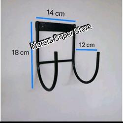 Rak Gantungan Besi Selang Air Garden Hose Hanger Gulungan Roll Taman Murah Ekonomis