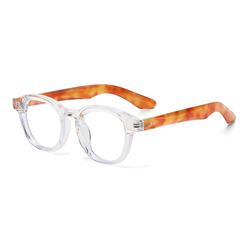 Kacamata Telino Clear Dyed Orange ( Anti Radiasi )