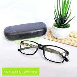 kacamata baca lensa asli kaca
