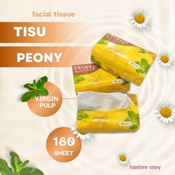 tisu peony 180 sheets tisu wajah facial tissue murah terjangkau