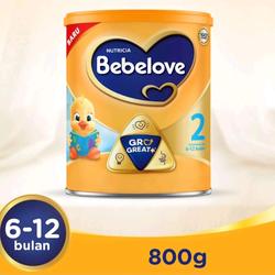 Bebelove 2 800gr (Susu Formula Bayi 6-12 Bulan)