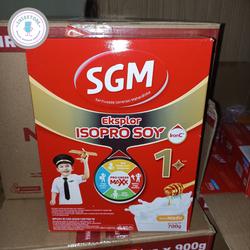 SUSU SGM ISOPRO SOY 1 PLUS 700gram - VANILA 700g