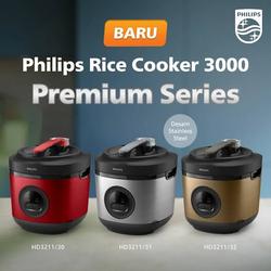 Philips Rice Cooker 1.8L HD3211 3000 SERIES