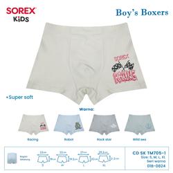 Celana Dalam Boxer Sorex Kids CD Anak Cowok Segiempat CD Sorex Anak Laki Laki