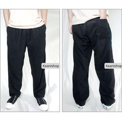 Celana Panjang Pinggang Karet Cowok Unisex Bahan Corduroy size Jumbo up to 7XL