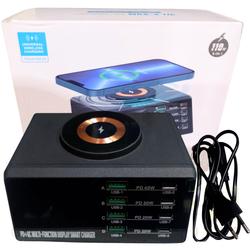 WLX-X9M Super Fast Charging real  9-in-1 USB Magnetic Display Charger