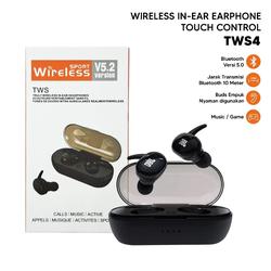 Headset Bluetooth 5.0 JBL TWS 5 Sport Wireless Earphone TWS-5 TWS 4