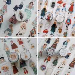 La Dolce Vita Washi and PET Tape - Collage Time / Let's Go on a Road Trip / Camping Life / Journal Time