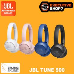 JBL T500 Headphone On Ear Jack 3.5mm - Garansi Resmi IMS - Original - Hitam