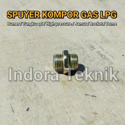 Spuyer Kompor Gas LPG / Burner / Tungku High pressure / Jamur / Roket / Dome