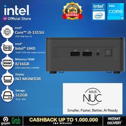 ASUS MINI PC NUC 13 PRO I3 I3 1315U 8GB 512GB W11PRO - BARBONE, DOS 