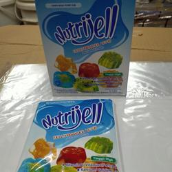 nutrijell plain 1 box isi 12bks kecil