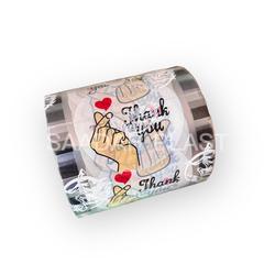 Plastik Lid Cup Sealer Cup Isi 1000 Seal Cup Thankyou Jari Love Hati