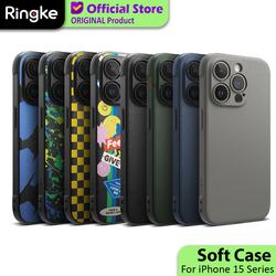 Soft Case iPhone 15 Pro Max Plus Ringke Onyx Casing