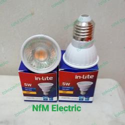INLITE Lampu sorot COB 5W E27 / Lampu Halogen Spotlight 5W E27