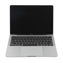 Dummy Macbook Pro Black Screen and Color Pajangan Laptop Etalase Toko - Silver Hitam